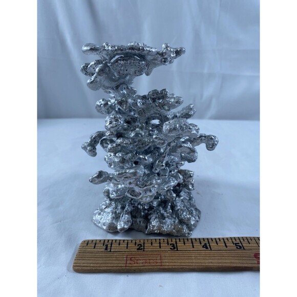 Anthill Art Casting Sculpture Fire Ant Aluminum Casting 6” Tall #17 - Picture 4 of 8